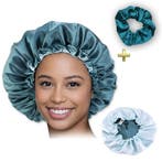 Haar Bonnet van Satijn - Satijnen Slaapmuts / Satin hair bon, Ophalen of Verzenden, Nieuw