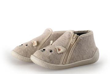 Milo &amp; Mila Pantoffels Meisjes in maat 23 Grijs, Kinderen en Baby's, Kinderkleding | Schoenen en Sokken, Verzenden, Jongen of Meisje