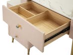 NACHTKASTJE SHARON ROZE MET KRUK CM 120X40X75 (AFMETING KRUK, Ophalen of Verzenden, Nieuw