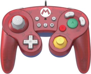 HORI Battle Pad Mario - GameCube Style Controller - Nintendo, Verzenden, Refurbished
