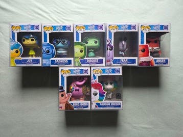 Funko - Funko Pop Joy; Sadness; Disgust; Fear; Anger; Bing