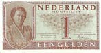 Bankbiljet 1 gulden 1949 Juliana Prachtig, Postzegels en Munten, Bankbiljetten | Nederland, Verzenden