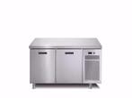 Koelwerkbank -  126,6x70x90 cm -softline RVS 304  - 2 Deurs, Verzenden, Nieuw in verpakking