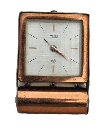 Reisklok - Art Deco Metaal, Koper - 1930-1940 - Reiswekker