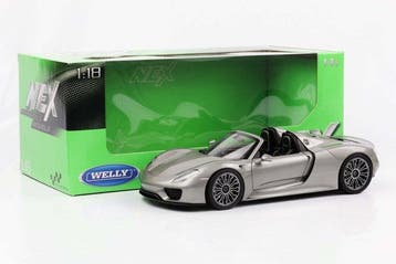 Welly 1:18 - Model sportwagen - Porsche 918 Spyder - Diecast, Nieuw