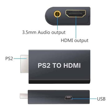 PS2 to HDMI converter, Verzenden, Nieuw