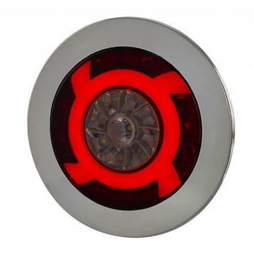 Horpol LED Achterlicht Chroom Lucy 122mm LZD 2425, Ophalen of Verzenden, Nieuw