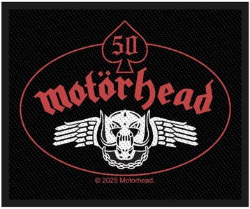 Motörhead Skull Wing - Patch officiële merchandise, Ophalen of Verzenden, Nieuw, Kleding