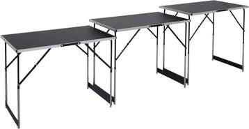 Buffettafel 3-delig, voordelig retourproduct (46% korting), Ophalen of Verzenden, Zo goed als nieuw, 170 cm of meer, Inklapbaar