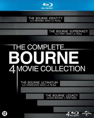 - Complete Bourne Collectie Bluray Box, Ophalen of Verzenden, Nieuw in verpakking