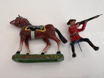 Durso - Figuur - cowboy canadien western a cheval durso très, Nieuw