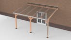 Douglas Terrasoverkapping Polycarbonaat Helder Geschaafd 500, Nieuw