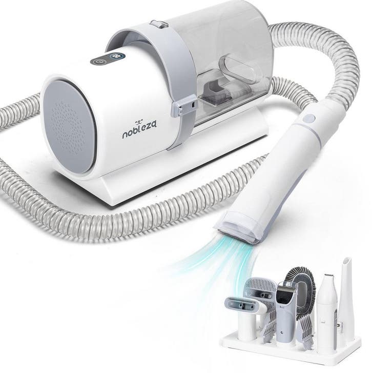 Hondentondeuse - Professionele dierentondeuse - Wit - Noblez, Dieren en Toebehoren, Honden-accessoires, Zo goed als nieuw, Verzenden