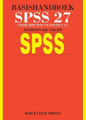 Basishandboek SPSS 27 9789055482771, Verzenden, Zo goed als nieuw