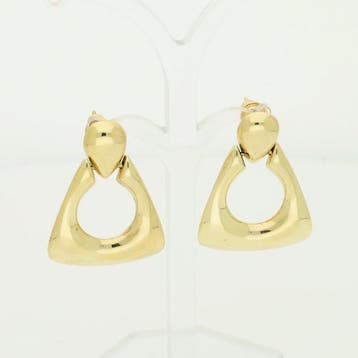 Oorbellen - 14 karaat Geel goud, Sieraden, Tassen en Uiterlijk, Oorbellen, Nieuw