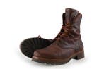 Panama Jack Veterboots in maat 40 Bruin, Kleding | Dames, Schoenen, Bruin, Verzenden, Overige typen, Zo goed als nieuw