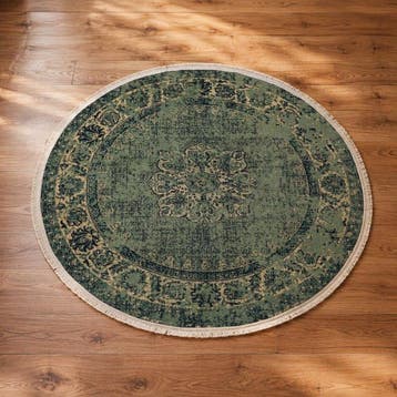 Tapijt - 120 cm - 120 cm - tapijt gemaakt van katoen