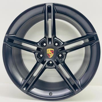 Porsche Taycan ORIGINELE 21 Mission E GTS met zomerbanden, Auto-onderdelen, Banden en Velgen, Ophalen, Gebruikt, Banden en Velgen