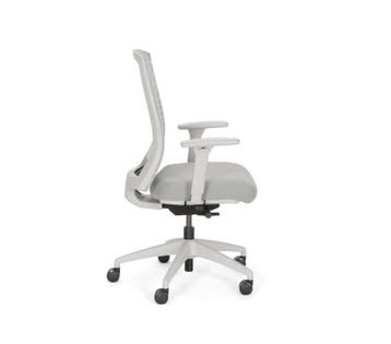Ergonomische bureaustoel Airgo van Cas - grijs, Ophalen of Verzenden, Nieuw