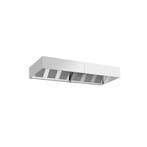 GGM Gastro | Afzuigkap doosmodel - 3600mm - met filters & |, Onderbouw afzuigkap, Verzenden, Nieuw, Inbouw