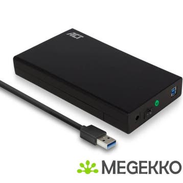 ACT 3,5 inch  SATA harde schijf behuizing, schroefloos, USB, Verzenden, Nieuw