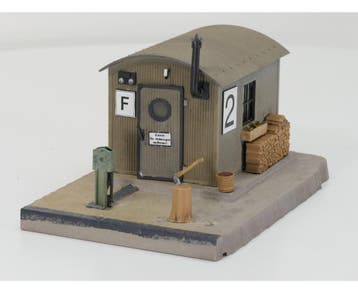 POLA 330937 Schrankenwärterhütte gebouwd model (Gebouwen), Ophalen of Verzenden, Gebruikt