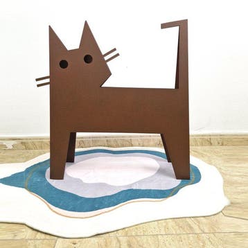 José Soler Art - The Cat KH. Rust- No Reserve