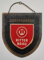 Blikken reclamebord Dortmunder ritter brau. - Reclamebord -