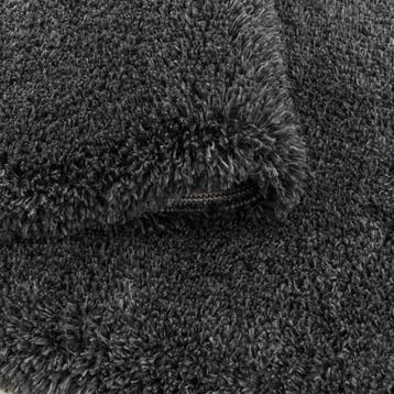 Hoogpolig Vloerkleed | Shaggy | Fluffy | Grijs | 240x340 cm, Huis en Inrichting, Verzenden, Nieuw