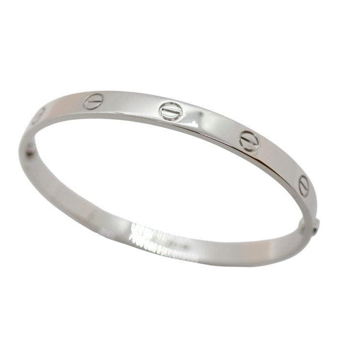 Cartier - Armband - Love - 18 karaat Witgoud, Sieraden, Tassen en Uiterlijk, Armbanden