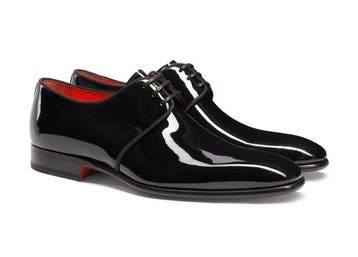 Santoni - Veterschoenen - Maat: EU 44 - Nieuw in doos, Nieuw