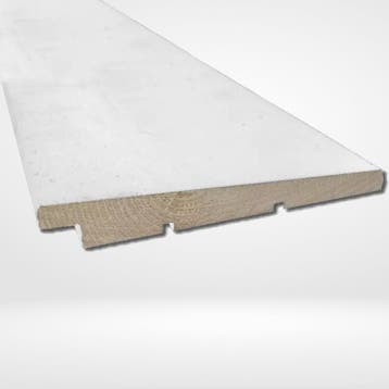 Premium Wit Zweeds Rabat 14-28 × 195 mm, Ophalen of Verzenden, Nieuw