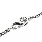 Zilveren Buddha to Buddha ketting, Sieraden, Tassen en Uiterlijk, Kettingen, Ophalen of Verzenden, Gebruikt, Overige kleuren, Zilver