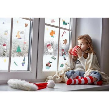 Raamstickers kerst stickers, Nieuw