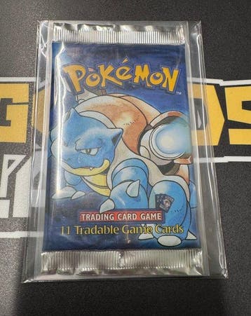 Pokémon - 1 Booster pack - Pokemon 100% Shadowless LONG, Nieuw