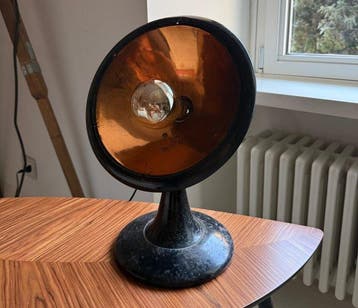 Tafellamp - Metaal, Koper - Vintage koperen verwarming
