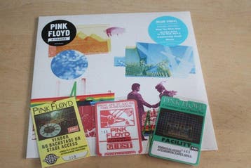 Pink Floyd - 8-Tracks (Blue Vinyl) + Backstage Passes - LP, Nieuw in verpakking