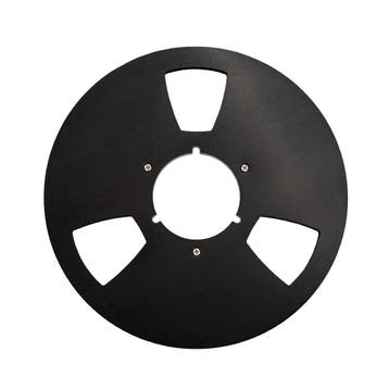Retroreels Bandrecorder Spoel 26,5cm | Aluminium Zwart Ty..., Verzenden