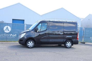 Veiling: Bestelwagen Nissan NV400 Diesel 110pk 2017, Gebruikt, Zwart, Handgeschakeld, Diesel