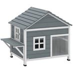 Houten Kattenhuis Met 2 Verdiepingen, Kattengrot Met Waterdi, Verzenden, Nieuw