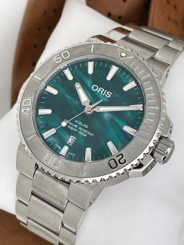 Oris - Aquis Date X Bracenet Automatic - 01 733 7730 4137-07, Nieuw