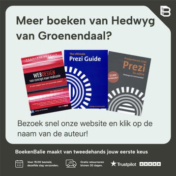 Presenteren met Prezi - Hedwyg van Groenendaal 9789043028226, Verzenden, Gelezen, Hedwyg van Groenendaal