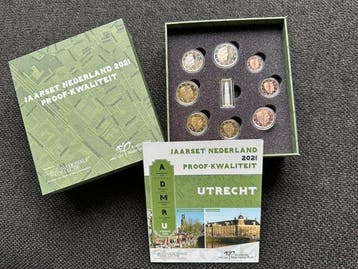 Nederland. Proof Set 2021 Utrecht (incl. zilveren penning
