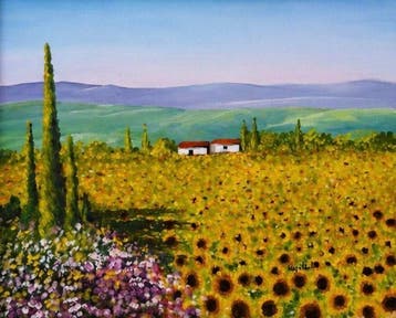Nuccio Regalbuto (XX) - Girasoli