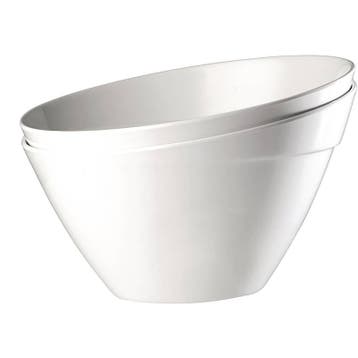 Witte Melamine Kom | 3 Formaten, Verzenden