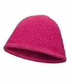 Bucket Hat Hoedje – Soft – One Size – Fuchsia roze, Nieuw