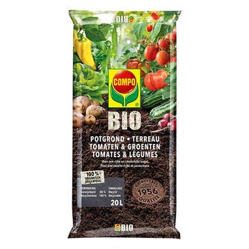 Tomaten en groenten potgrond | Compo | 20 liter (Organisch), Verzenden