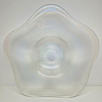 Kristalunie Maastricht - W.J. Rozendaal - Schaal - Glas -, Antiek en Kunst