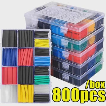 Professionele Krimpkous Set: Hittebestendige Isolatiebuizen, Verzenden, Nieuw