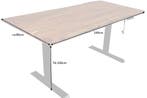 Bureau MAMMUT set van 2 poten zonder tafelblad - 43303, Huis en Inrichting, Bureaus, Ophalen of Verzenden, Nieuw